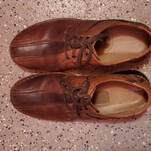 Clarks men brown shoes